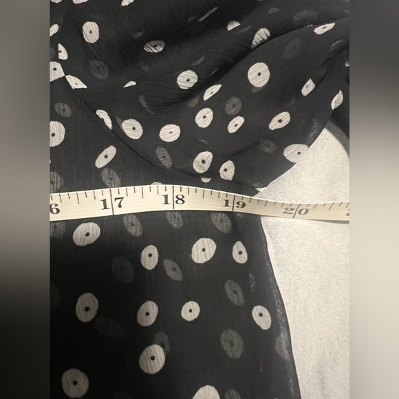 Black Sheer Blouse - Picture 8 of 8